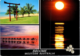 (4 Oø 25) Western Australia  (17 X 12 Cm) POSTED - Broome - Broome