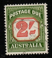 Australia Postage Due Stamps SG D141 1960 Two Shillings No Watermark Used - Port Dû (Taxe)