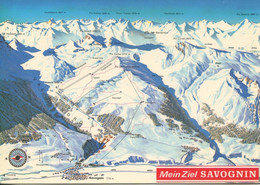 50017 Savognin - Skiparadies Im Oberhalbstein En Hiver - - Savognin