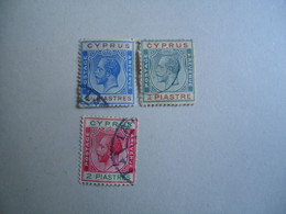 CYPRUS    USED  STAMPS  KINGS 3 - Autres & Non Classés