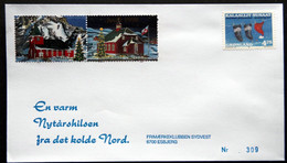 Greenland 1998 Cover  Minr.330  KANGERLUSSUA   (lot  784 ) - Brieven En Documenten