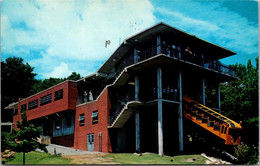 Tennessee Chattanooga Lookout Mountain Incline Car And Station At VThe Top 1973 - Chattanooga