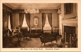 Virginia Alexandria Blue Room At Carlyle House Albertype - Alexandria