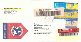 UNIDAD POSTAL RACCOMANDATA INTERNAZIONALE PER ITALIA - Lettres & Documents