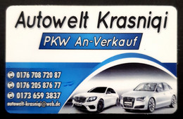 Autowelt Krasniqi, Germany, Kosovo, Business Card - Negocios/administración