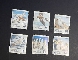 (stamp 25-2-2023) New Zealand - Mint - Ross Dependenceies Antarctica Birds (6 Stamps) - Ongebruikt