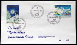 Greenland 2001 Cover  Minr.375 KANGERLUSSUA   (lot  790 ) - Lettres & Documents