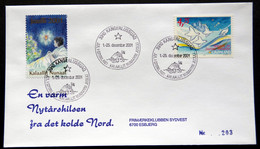 Greenland 2001 Cover  Minr.375 KANGERLUSSUA   (lot  790 ) - Covers & Documents