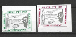 Timbre  Feuillets Grève AJACCIO - 1989 ****  Neuf  Belle Pièce- - Timbres