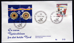 Greenland 1992 Cover  Minr.229  KANGERLUSSUA   (lot  806 ) - Covers & Documents