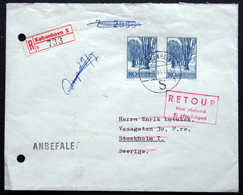 Denmark 1966 Letter  Minr.443x  ( Lot 1432) - Lettres & Documents