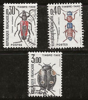 France 1982 N°Y.T. : TT 109 à 111 Obl. - 1960-.... Afgestempeld