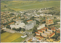 WELS - Allgemeines Krankenhaus, Luftbild, Fliegeraufnahme, Panorama Ca. 1970 / 80 - Wels