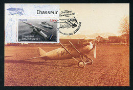 FRANCE (2022) Carte Maximum Card - Avion Chasseur Dewoitine D1, Poste Aerienne, Fighter Aircraft 1922 - TOULOUSE - 2020-…