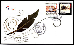 Europa Cept - 2008 - Turkey, Turquie, Türkei /// First Day Cover. & FDC - Brieven En Documenten