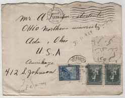 TURKEY,TURKEI,TURQUIE ,ISTANBUL TO USA,OHIO ,1929 COVER - Briefe U. Dokumente