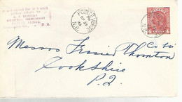 57776) Canada Pointe Verte 1948 Postmark Cancel Closed Post Office - 1903-1954 De Koningen