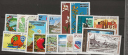 1977 MNH Nouvelle Caledonie Year Collection Complete According To Michel. Postfris** - Volledig Jaar