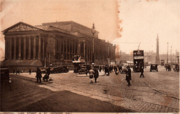 Lime Street & St Georges Hall - Liverpool - Animation: Double Decker Bus & Cars - Liverpool