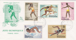 Enveloppe Jeux Olympiques Tokyo - Storia Postale