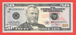 Mega Top-Rarität ! RADAR-Note: 50 US-Dollar [2013] > MB10222201C < {$001-RDR50} - National Currency