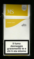 Tabacco Pacchetto Di Sigarette Italia - MS 2 Bionde 100s Da 20 Pezzi Tipo 2 - Vuoto - Empty Cigarettes Boxes
