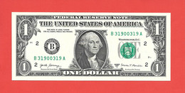 Top-Rarität ! REPEATER-Note: 1 US-Dollar [2017] > B31900319A < {$002-REP1} - National Currency