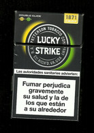 Tabacco Pacchetto Di Sigarette Spagna  - Lucky Strike Da 20 Pezzi - Vuoto - Empty Cigarettes Boxes