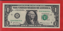 Top-Rarität ! REPEATER-Note: 1 US-Dollar [2017] > B86308630A < {$004-REP1} - National Currency