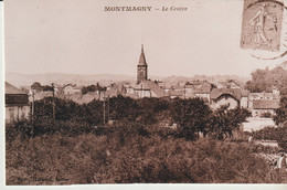 C.P. - MONTMAGNY - LE CENTRE - REPRODUCTION - - Montmagny