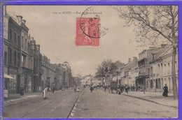 Carte Postale 59. Anzin  Rue De Saint-Amand   Très Beau Plan - Anzin