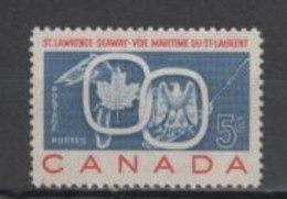 (SA0346) CANADA, 1959 (Great Lakes. St. Lawrence Seaway). Mi # 334. MNH** Stamp - Unused Stamps