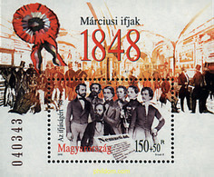 35730 MNH HUNGRIA 1998 LEVANTAMIENTO DE LA JUVENTUD EN MARZO DE 1848 - Used Stamps