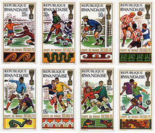 63281 MNH RUANDA 1970 COPA DEL MUNDO DE FUTBOL. MEXICO-70 - 1970-1979