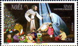 238174 MNH SAN PEDRO Y MIQUELON 2009 NAVIDAD - Used Stamps