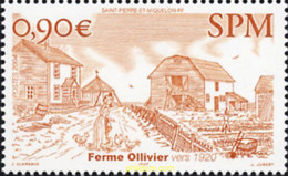 159355 MNH SAN PEDRO Y MIQUELON 2004 LA GRANJA OLLIVIER - Usados