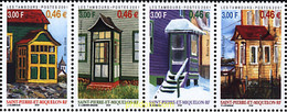 5406 MNH SAN PEDRO Y MIQUELON 2001 CASAS TRADICIONALES - Used Stamps