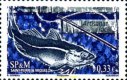 253126 MNH SAN PEDRO Y MIQUELON 2010 ARTESANIA LOCAL - Used Stamps