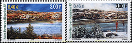 78341 MNH SAN PEDRO Y MIQUELON 2001 ESTACIONES - Oblitérés