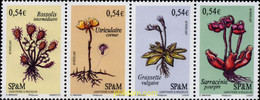 581885 MNH SAN PEDRO Y MIQUELON 2007 PLANTAS CARNOVORAS - Used Stamps