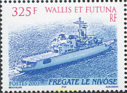 133342 MNH WALLIS Y FUTUNA 2003 FRAGATA LE NIVOSE - Oblitérés