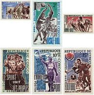 73249 MNH CONGO 1966 DEPORTES - FDC