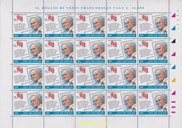 690228 MNH VATICANO 1998 ITALIA 98. EXPOSICION FILATELICA INTERNACIONAL - Oblitérés