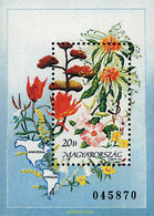89649 MNH HUNGRIA 1991 FLORES DEL CONTINENTE AMERICANO - Used Stamps