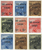 344502 MNH MONACO 1920 BODA DE LA PRINCESA CARLOTA - Autres & Non Classés