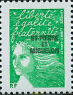 123468 MNH SAN PEDRO Y MIQUELON 2003 MARIANNE DE LUQUET - Gebruikt