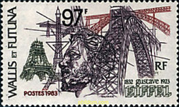 60082 MNH WALLIS Y FUTUNA 1983 150 ANIVERSARIO DE GUSTAVE EIFFEL - Usados