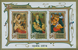 297900 MNH BURUNDI 1974 NAVIDAD - Unused Stamps
