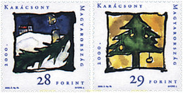 66475 MNH HUNGRIA 2000 NAVIDAD - Used Stamps