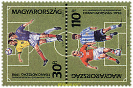 6954 MNH HUNGRIA 1998 COPA DEL MUNDO DE FUTBOL. FRANCIA-98 - Oblitérés